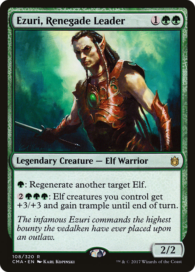 Image of Ezuri, Renegade Leader (CMA-108) - Commander Anthology