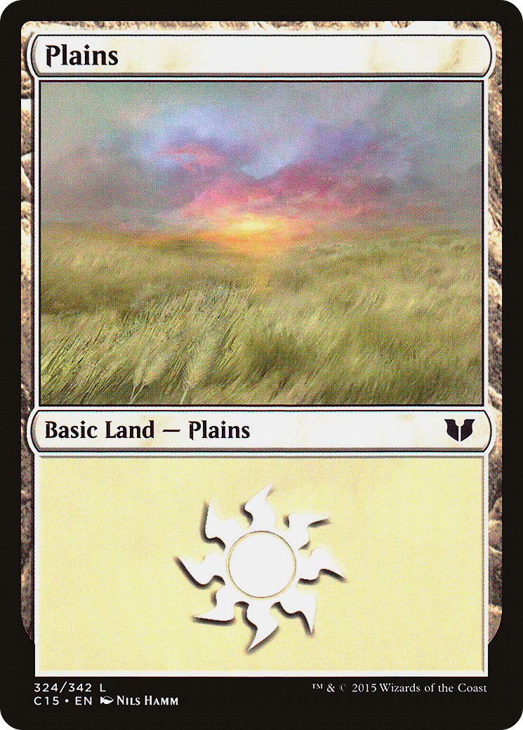 Image of Plains (324) (C15-324) - Commander 2015