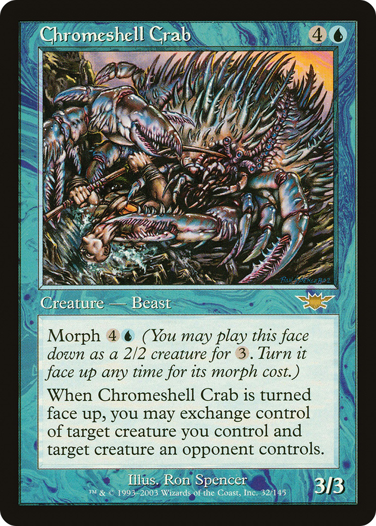 Image of Chromeshell Crab (LGN-032) - Legions