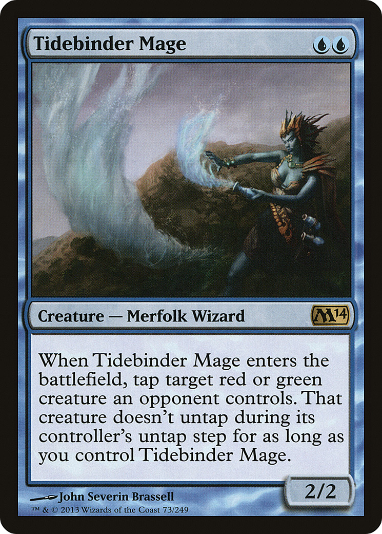 Image of Tidebinder Mage (M14-073) - Magic 2014 Foil