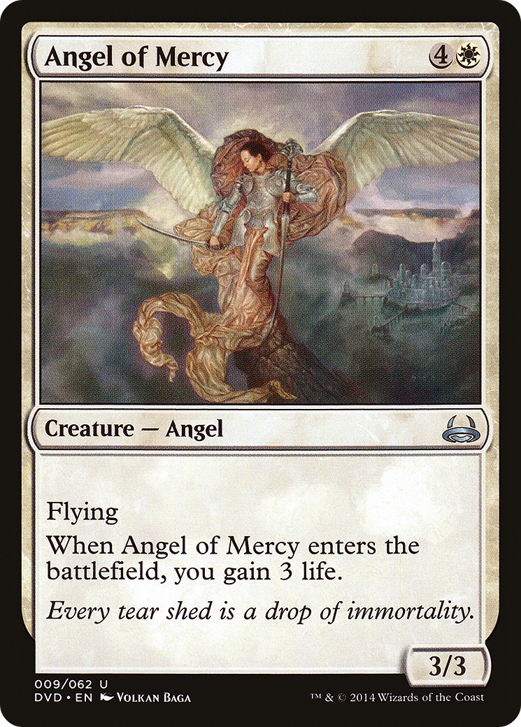 Image of Angel of Mercy (DD3-009) - Duel Decks Anthology: Divine vs. Demonic
