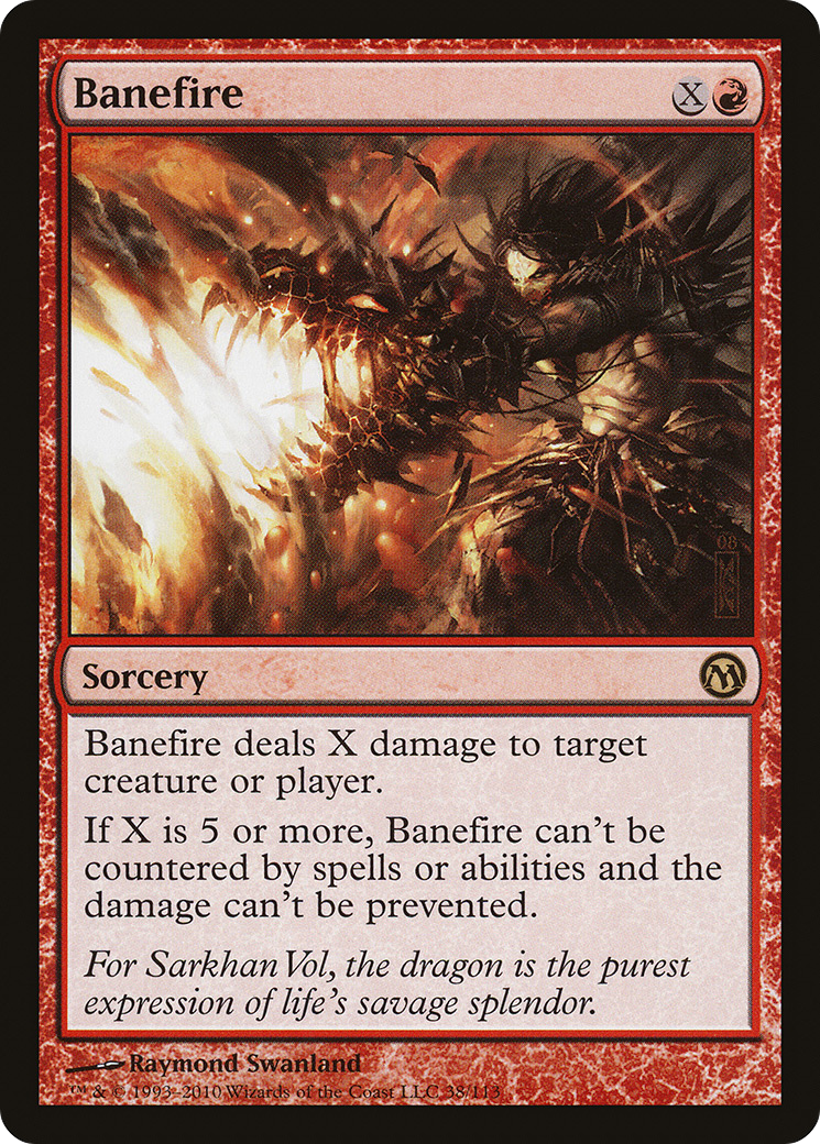 Image of Banefire (DPA-038) - Duels of the Planeswalkers