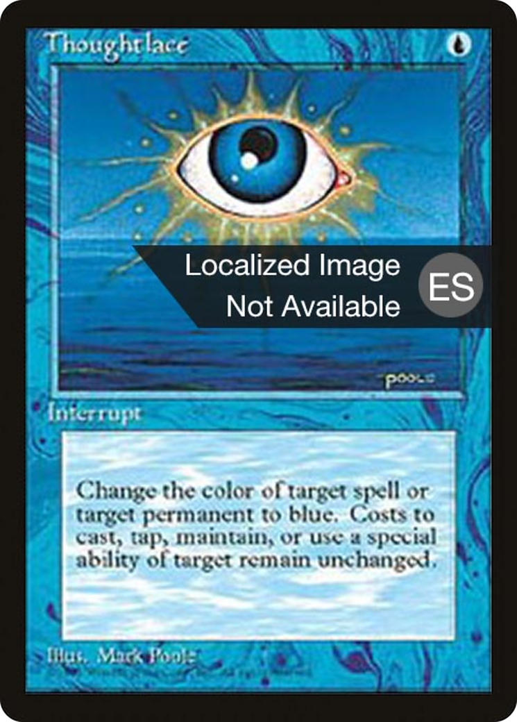 Image of Thoughtlace (4BB-) - Fourth Edition Foreign Black Border