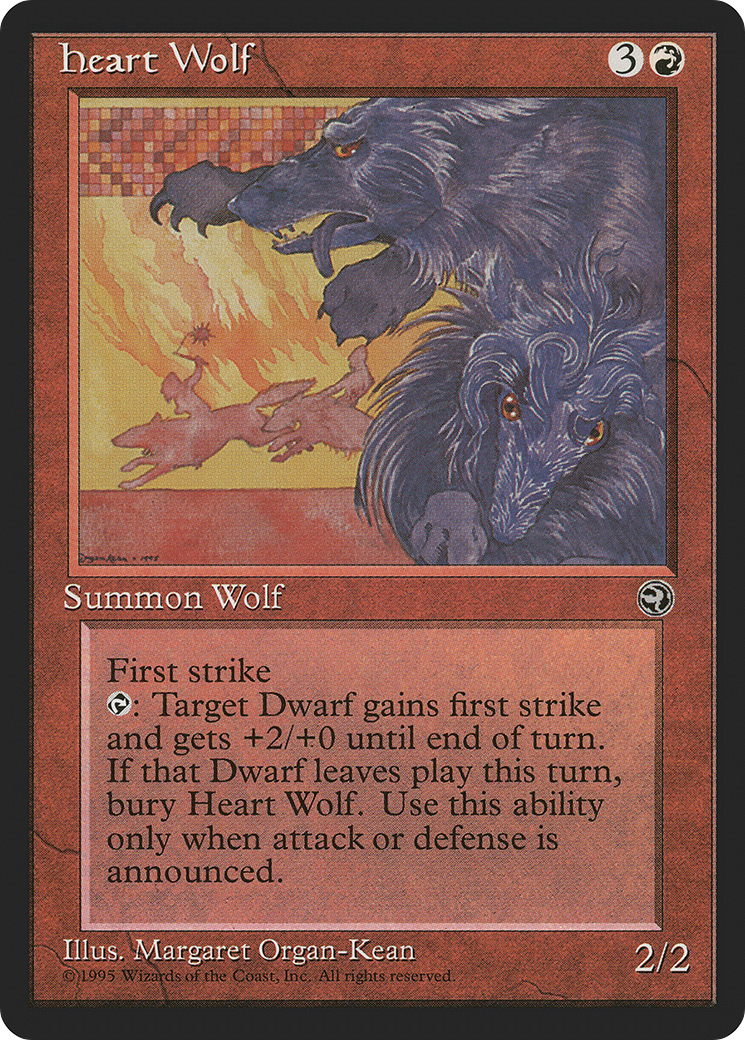 Image of Heart Wolf (HML-) - Homelands