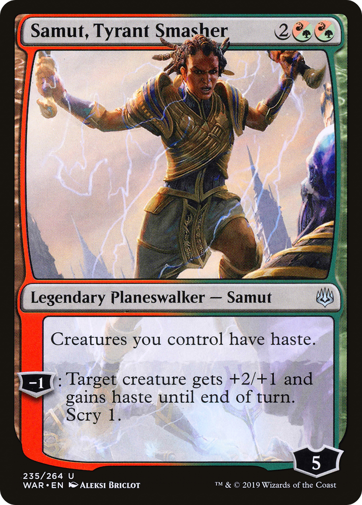 Image of Samut, Tyrant Smasher (WAR-235) - War of the Spark