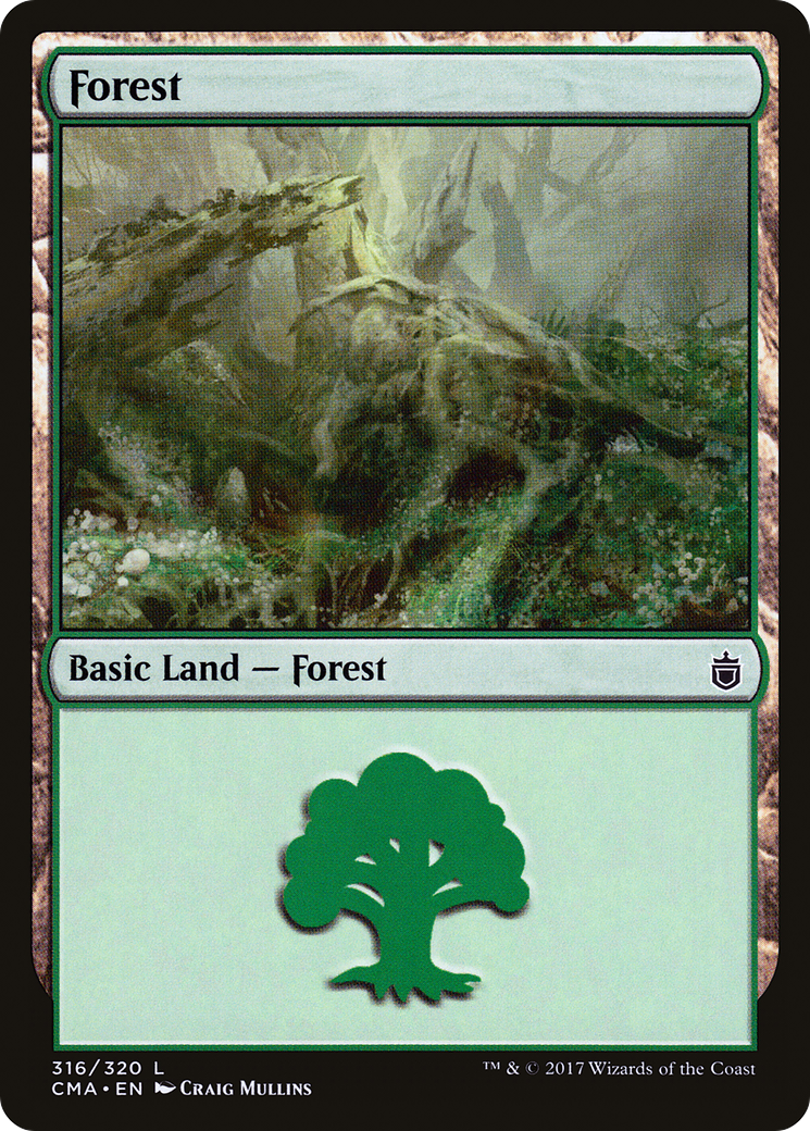 Image of Forest (316) (CMA-316) - Commander Anthology