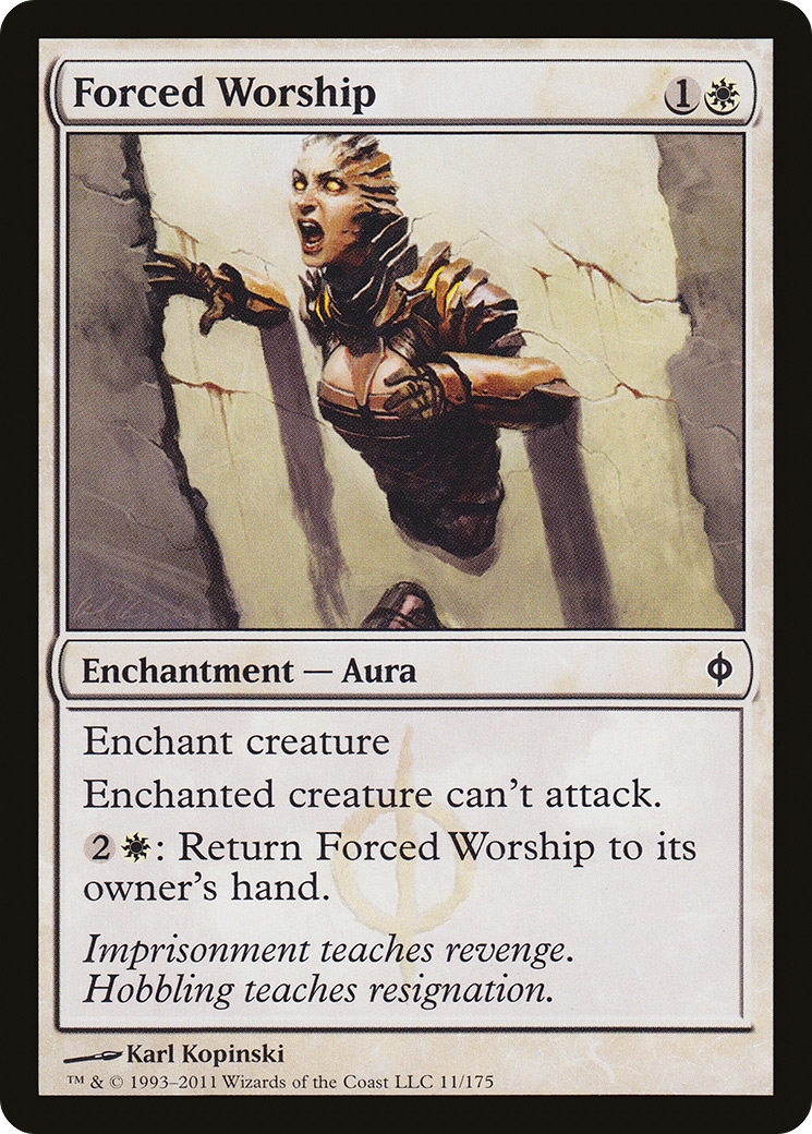 Image of Forced Worship (NPH-011) - New Phyrexia