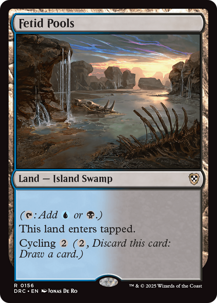 Image of Fetid Pools (DRC-156) - Commander: Aetherdrift
