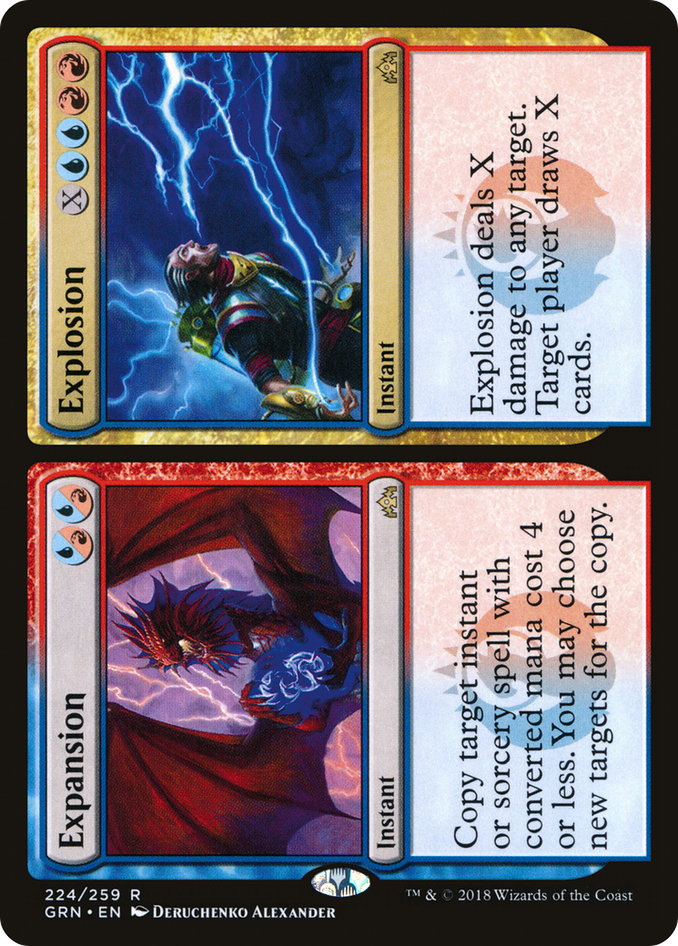 Image of Expansion // Explosion (GRN-224) - Guilds of Ravnica Foil