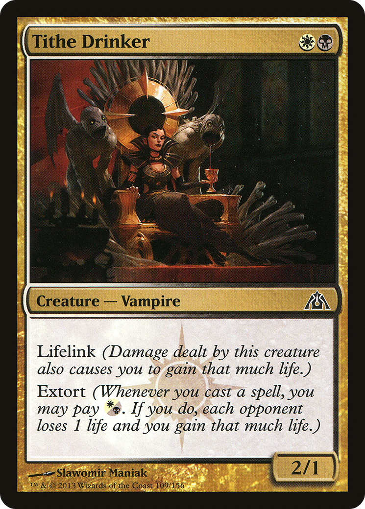 Image of Tithe Drinker (DGM-109) - Dragon's Maze