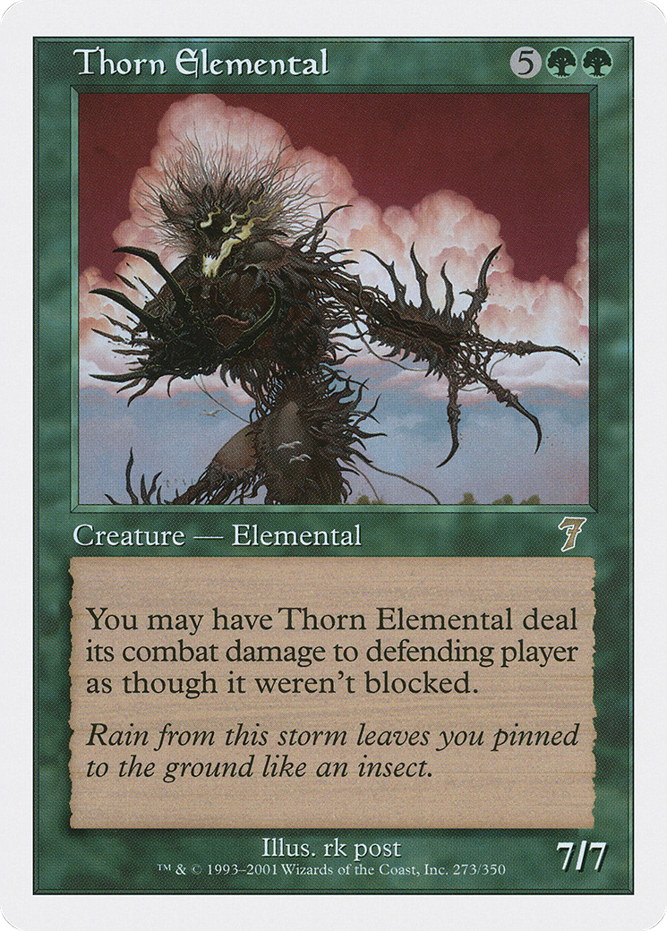 Image of Thorn Elemental (7ED-273) - 7th Edition