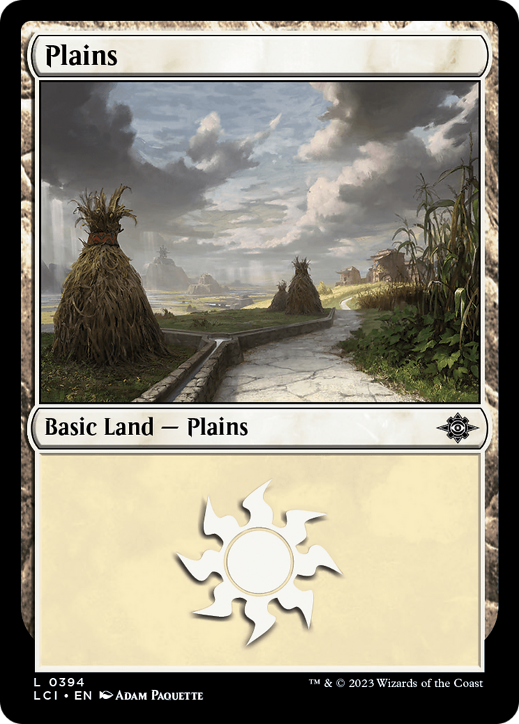 Image of Plains (0394) (LCI-394) - The Lost Caverns of Ixalan Foil