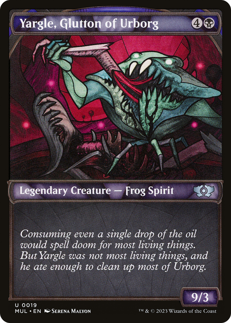 Image of Yargle, Glutton of Urborg (MUL-019) - Multiverse Legends: (Showcase)