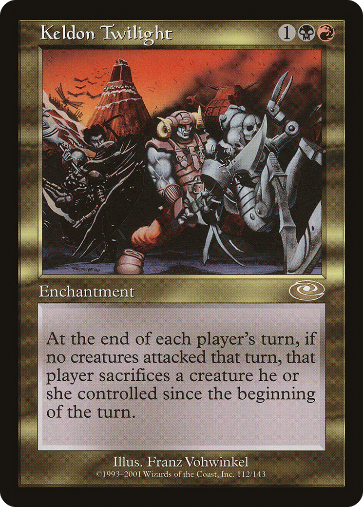 Image of Keldon Twilight (PLS-112) - Planeshift Foil