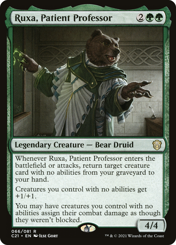 Image of Ruxa, Patient Professor (C21-066) - Commander 2021