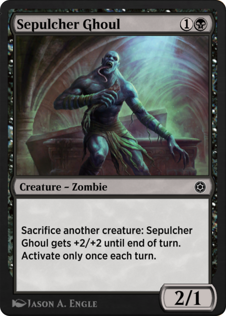 Image of Sepulcher Ghoul (HBG-166) - Alchemy Horizons: Baldur's Gate