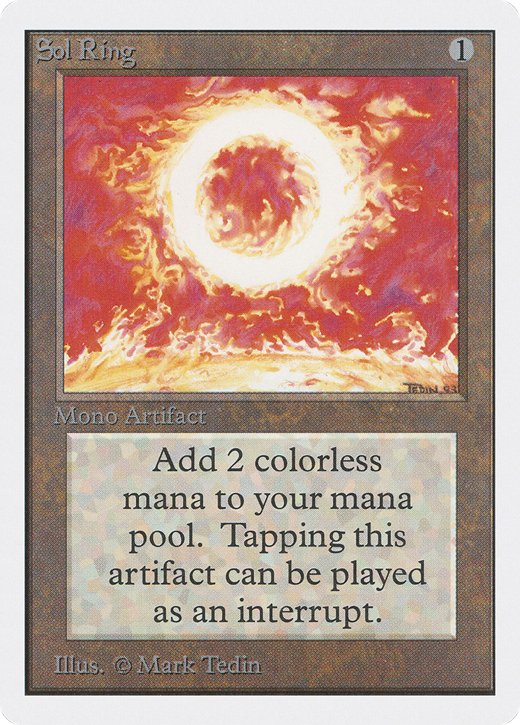 Image of Sol Ring (2ED-) - Unlimited Edition