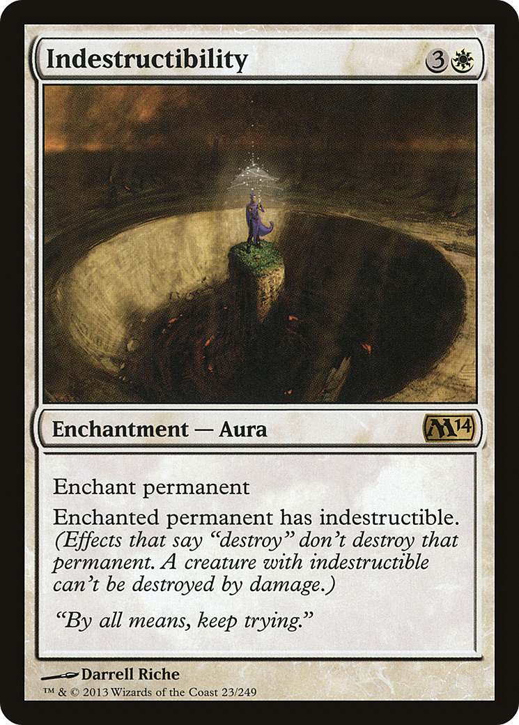 Image of Indestructibility (M14-023) - Magic 2014 Foil