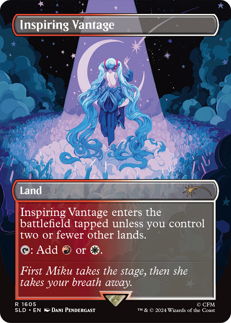 Image of Inspiring Vantage (1605) (SLD-1605) - Secret Lair Drop (Borderless)