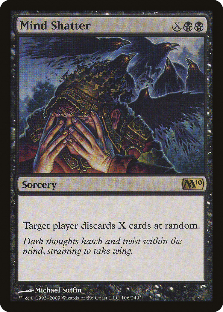 Image of Mind Shatter (M10-106) - Magic 2010 Foil