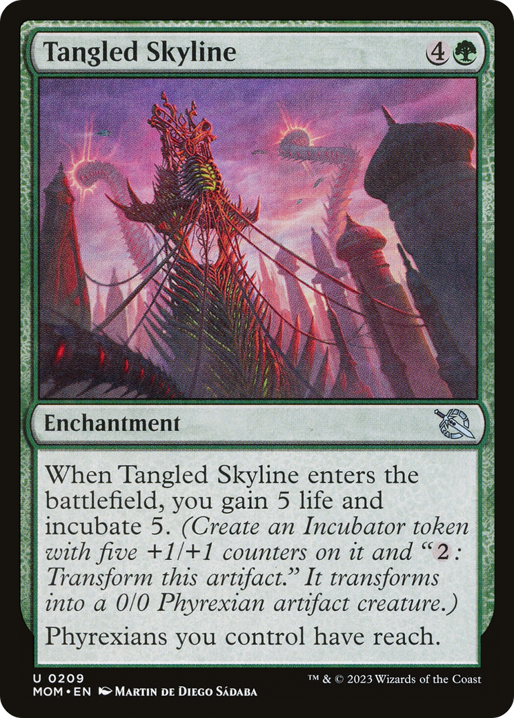 Image of Tangled Skyline (MOM-209) - March of the Machine