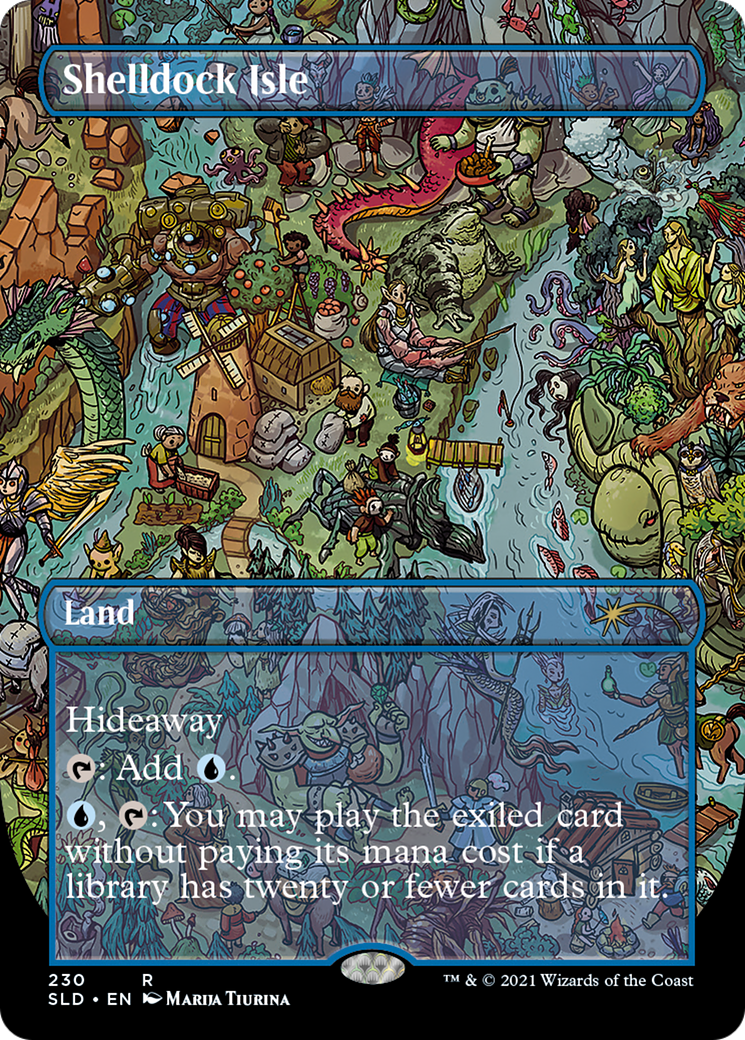 Image of Shelldock Isle (SLD-230) - Secret Lair Drop (Borderless)