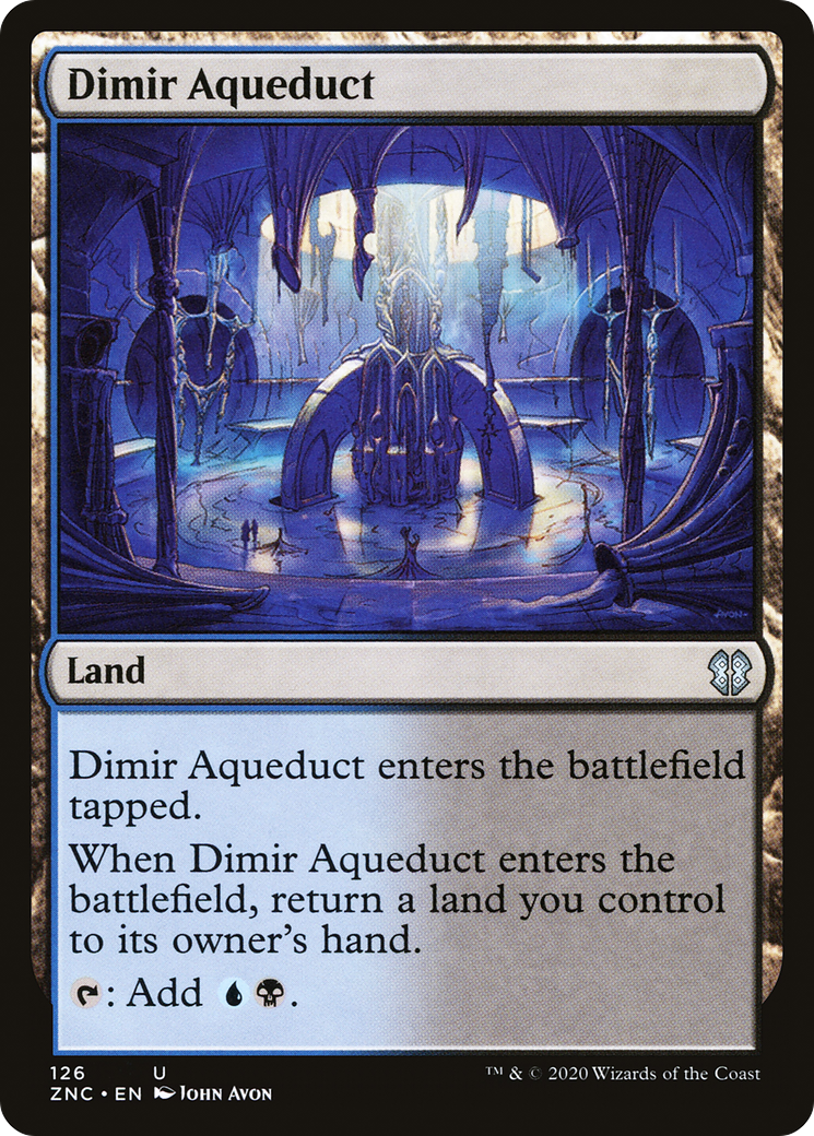 Image of Dimir Aqueduct (ZNC-126) - Zendikar Rising Commander