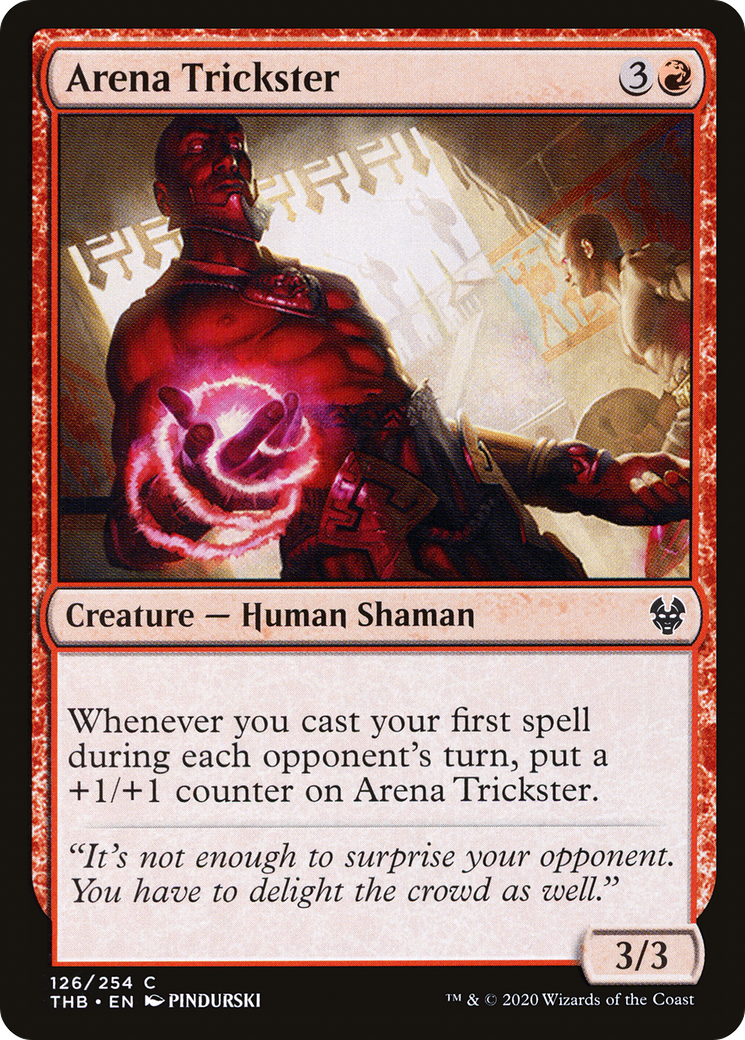 Image of Arena Trickster (THB-126) - Theros Beyond Death Foil