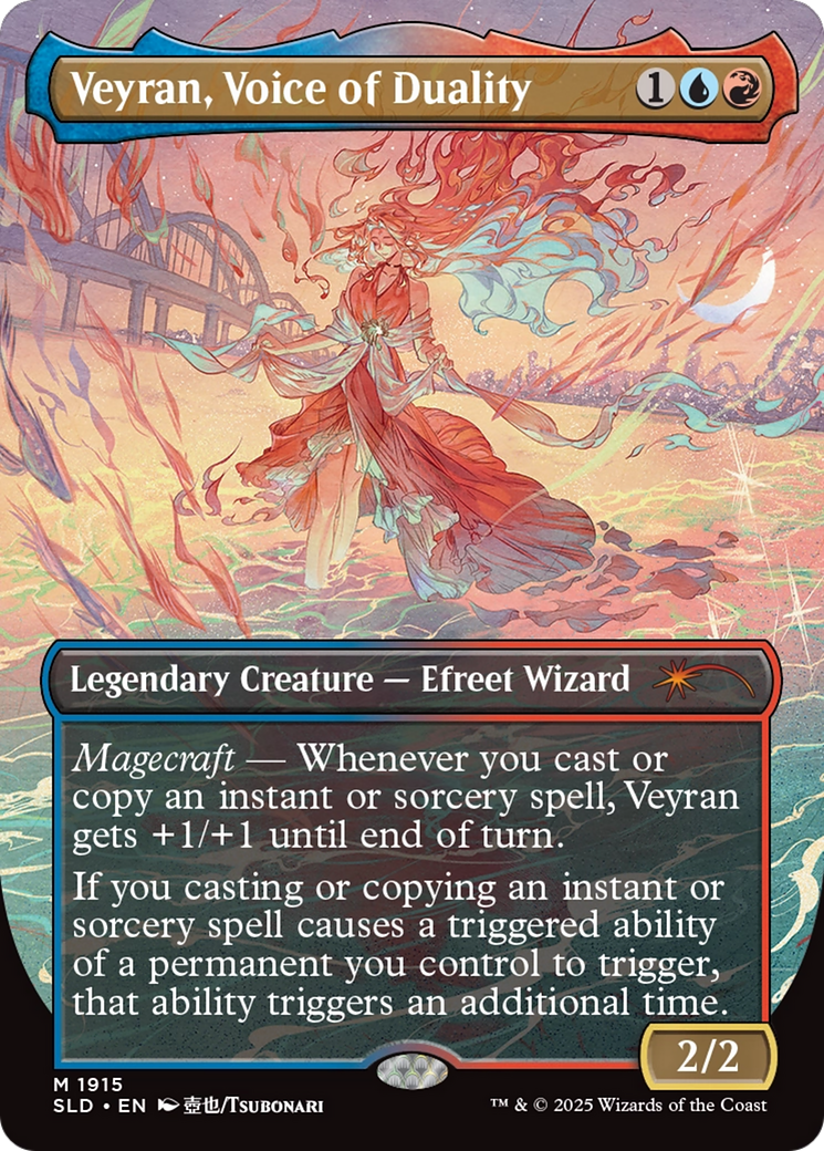 Image of Veyran, Voice of Duality (SLD-1915) - Secret Lair Drop (Borderless) Foil