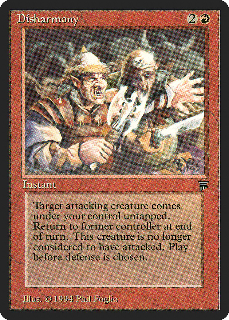 Image of Disharmony (LEG-) - Legends