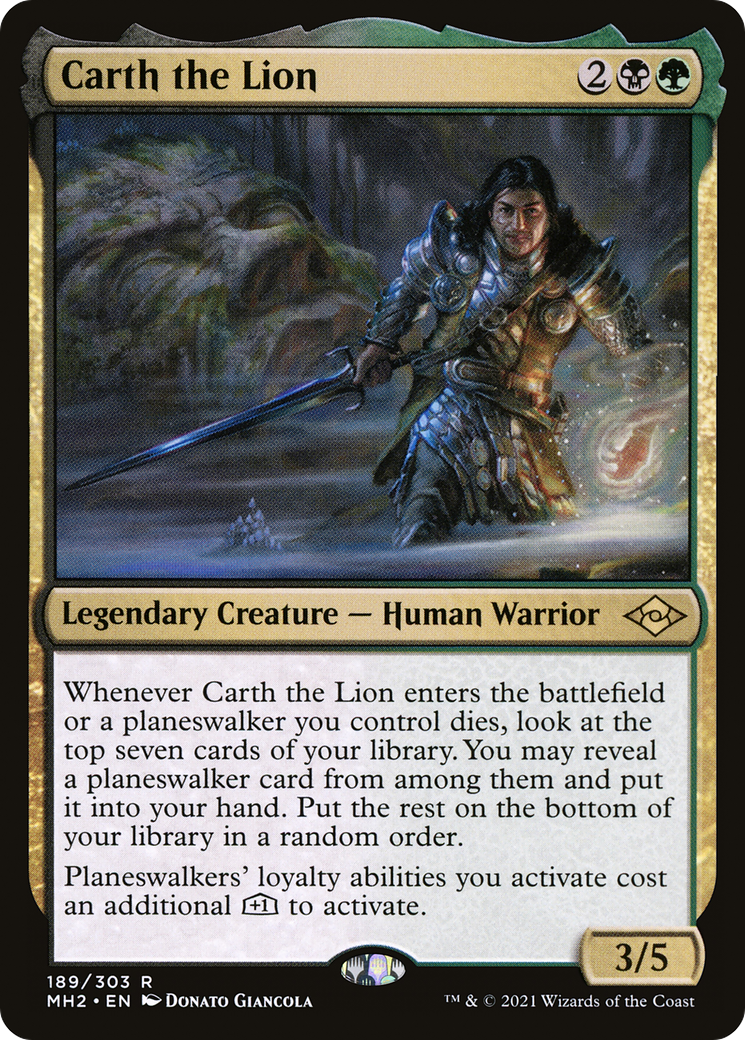 Image of Carth the Lion (MH2-189) - Modern Horizons 2