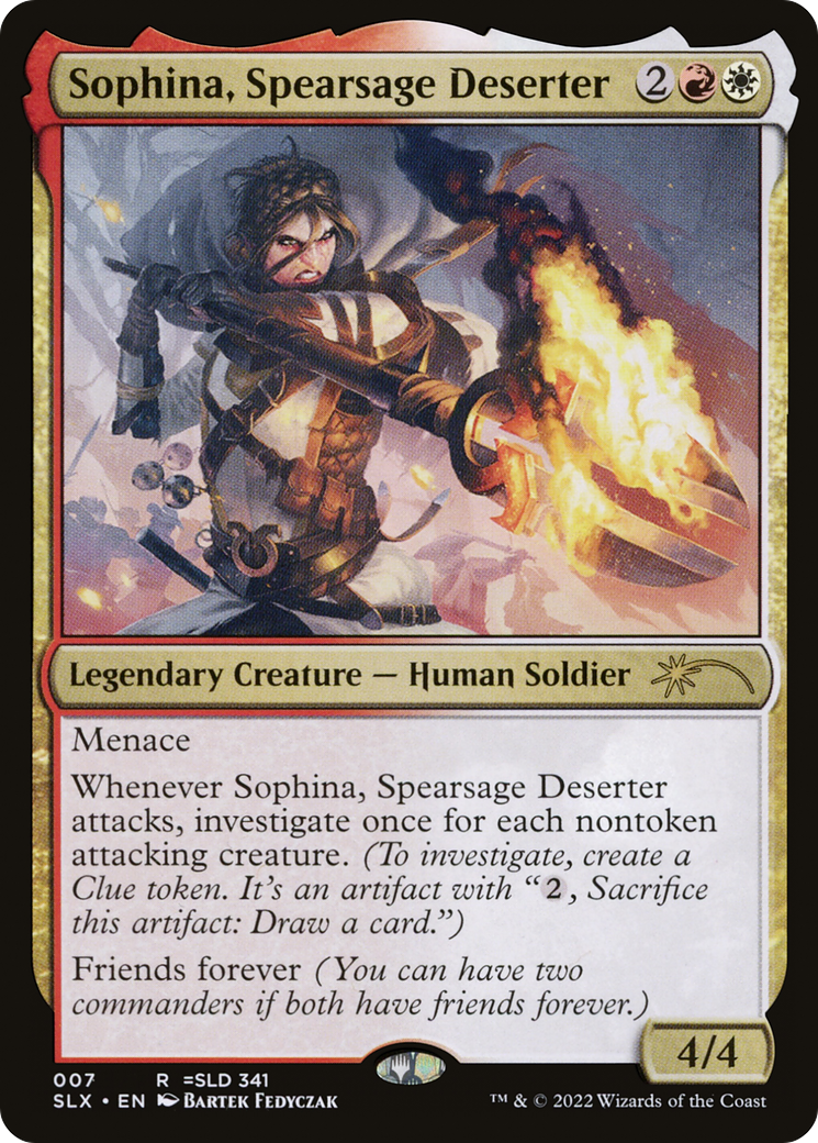 Image of Sophina, Spearsage Deserter (SLX-007) - Universes Within