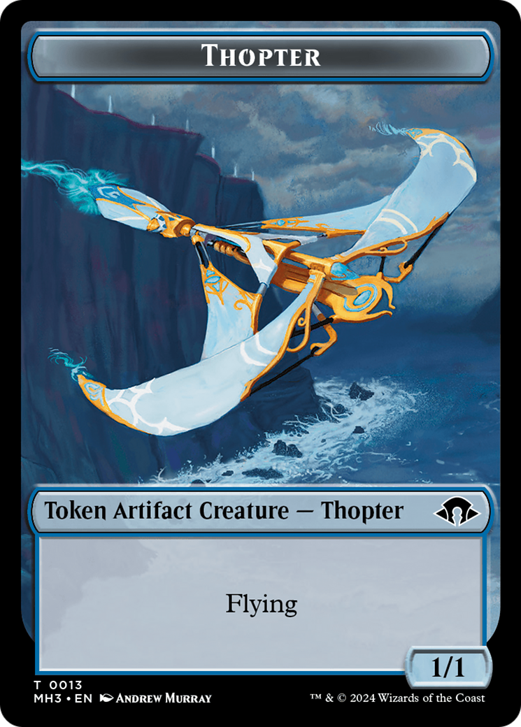 Image of Thopter (TMH3-013) - Modern Horizons 3 Tokens Foil