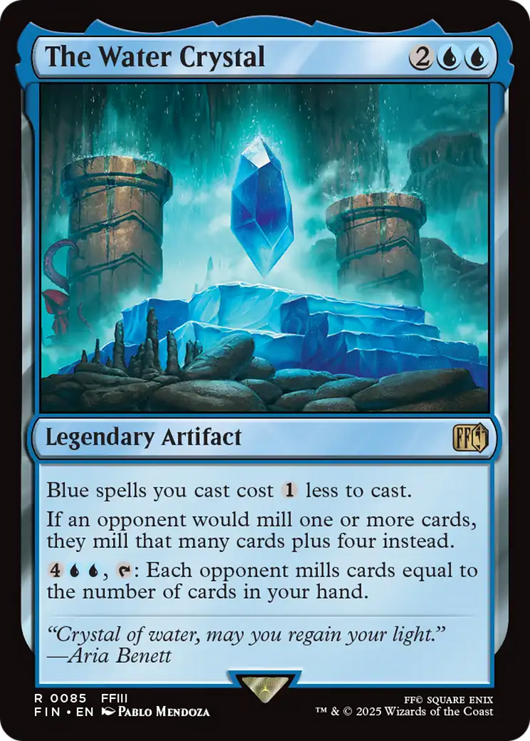 Image of The Water Crystal (FIN-085) - FINAL FANTASY