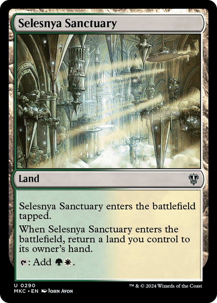 Image of Selesnya Sanctuary (MKC-290) - Murders at Karlov Manor Commander