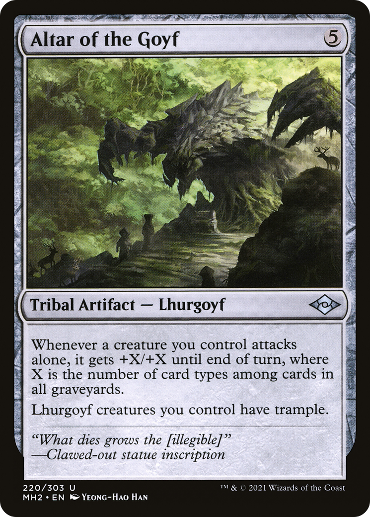 Image of Altar of the Goyf (MH2-220) - Modern Horizons 2