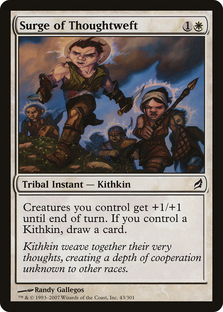 Image of Surge of Thoughtweft (LRW-043) - Lorwyn Foil
