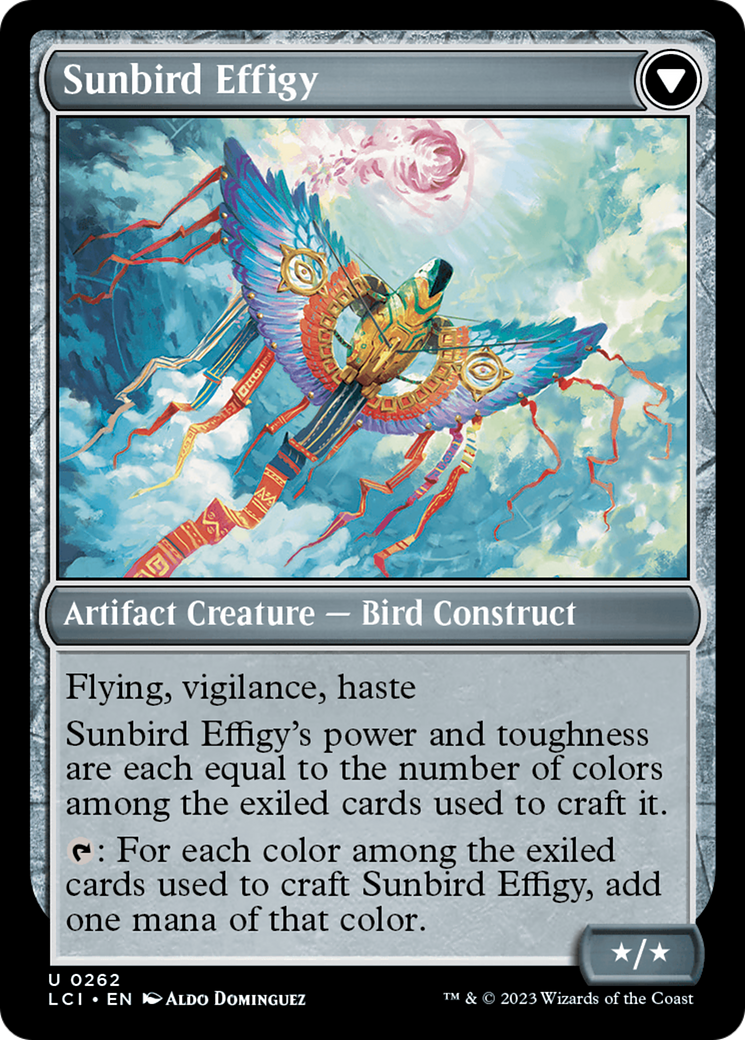 Image of Sunbird Standard (LCI-262) - The Lost Caverns of Ixalan Foil