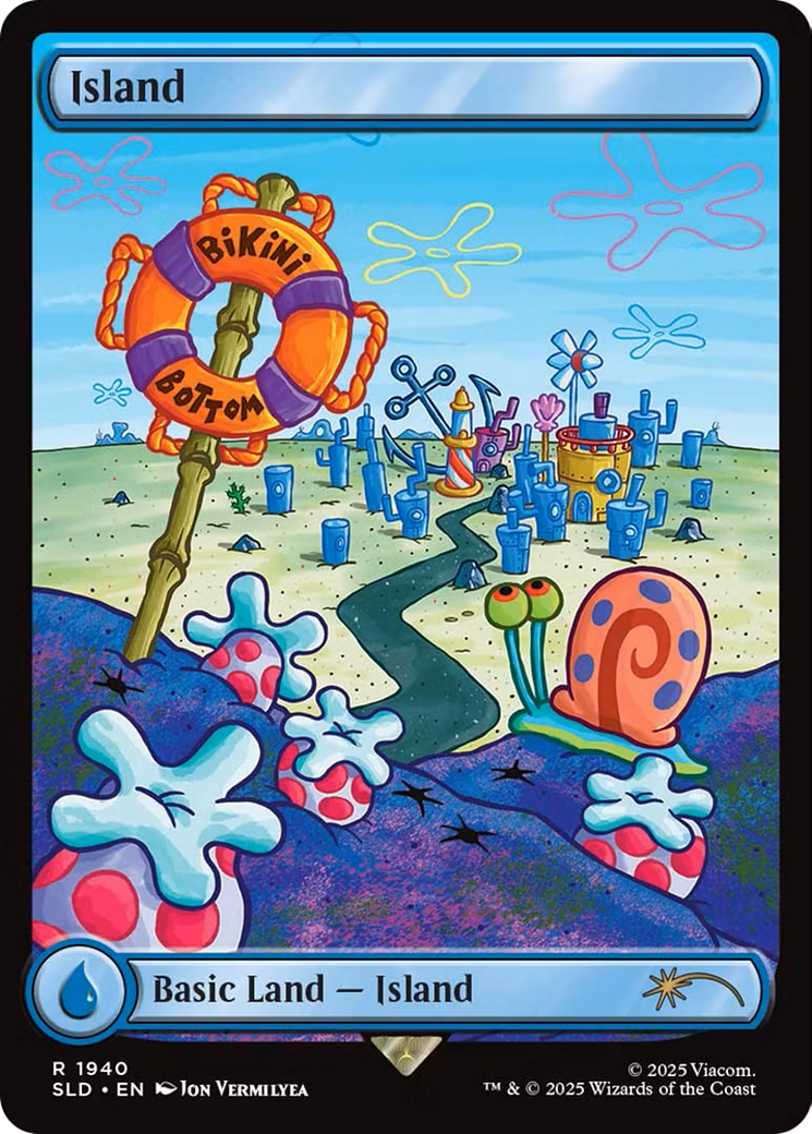 Image of Island (SLD-1940) - Secret Lair Drop Foil