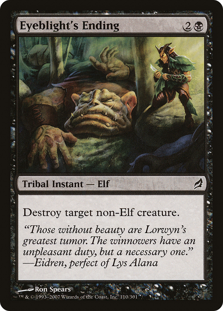Image of Eyeblight's Ending (LRW-110) - Lorwyn