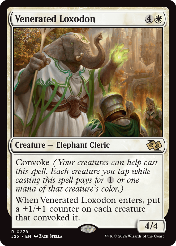 Image of Venerated Loxodon (J25-278) - Foundations Jumpstart