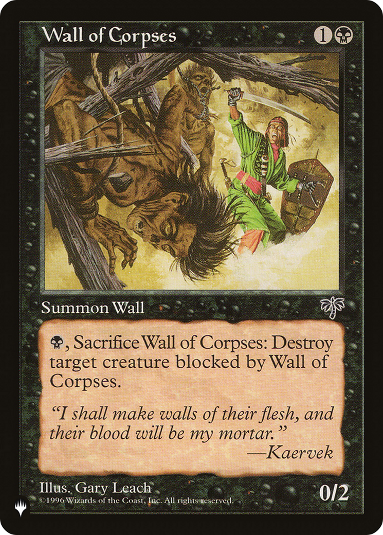 Image of Wall of Corpses (LIST-MIR-151) - The List