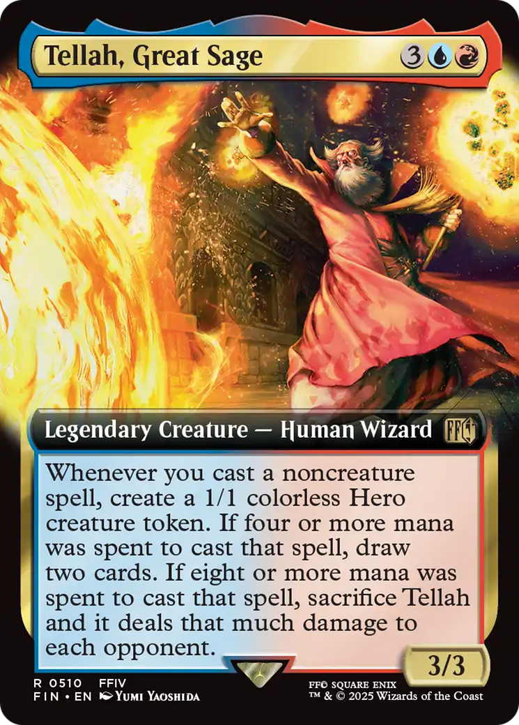 Image of Tellah, Great Sage (Extended Art) (FIN-510) - FINAL FANTASY: (Extended Art)