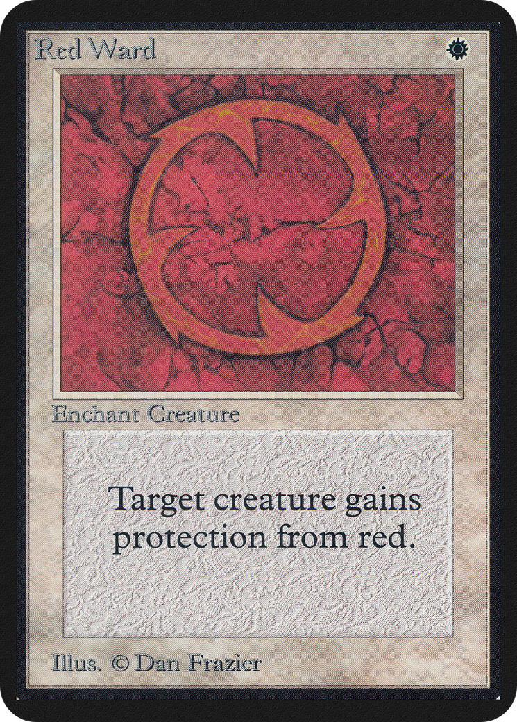Image of Red Ward (LEA-) - Limited Edition Alpha
