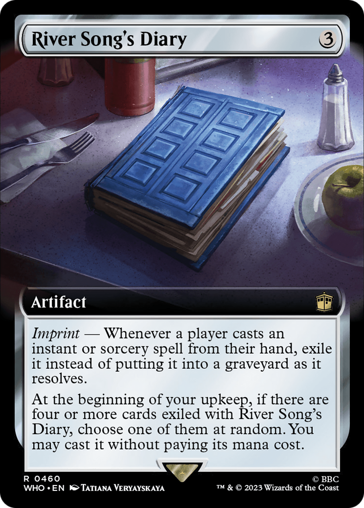 Image of River Song's Diary (Extended Art) (WHO-460) - Doctor Who: (Extended Art)