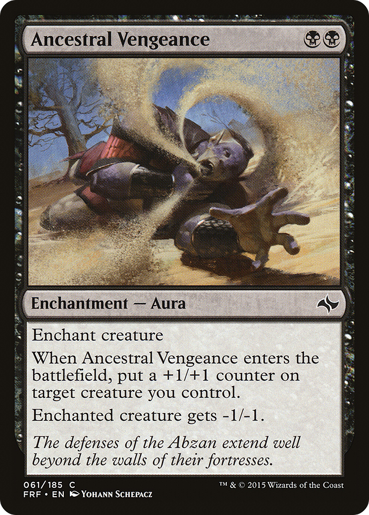 Image of Ancestral Vengeance (FRF-061) - Fate Reforged Foil