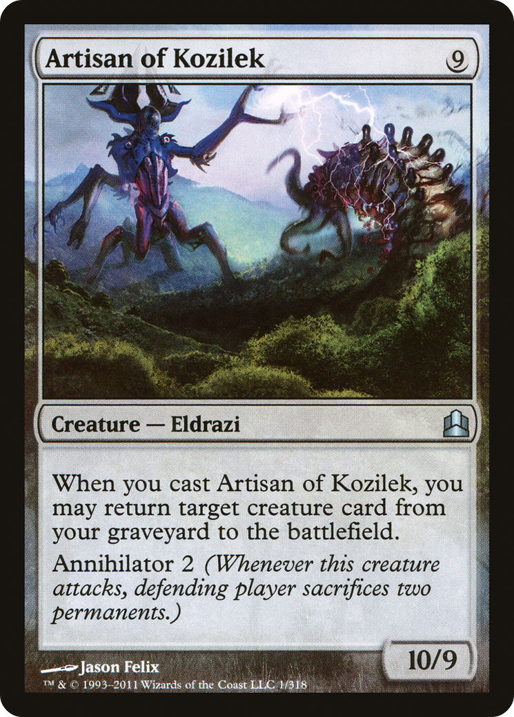 Image of Artisan of Kozilek (CMD-001) - Commander 2011