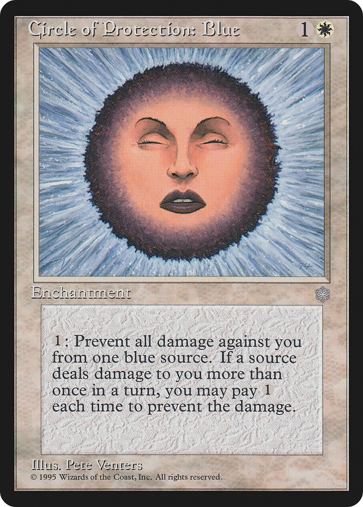 Image of Circle of Protection: Blue (ICE-) - Ice Age