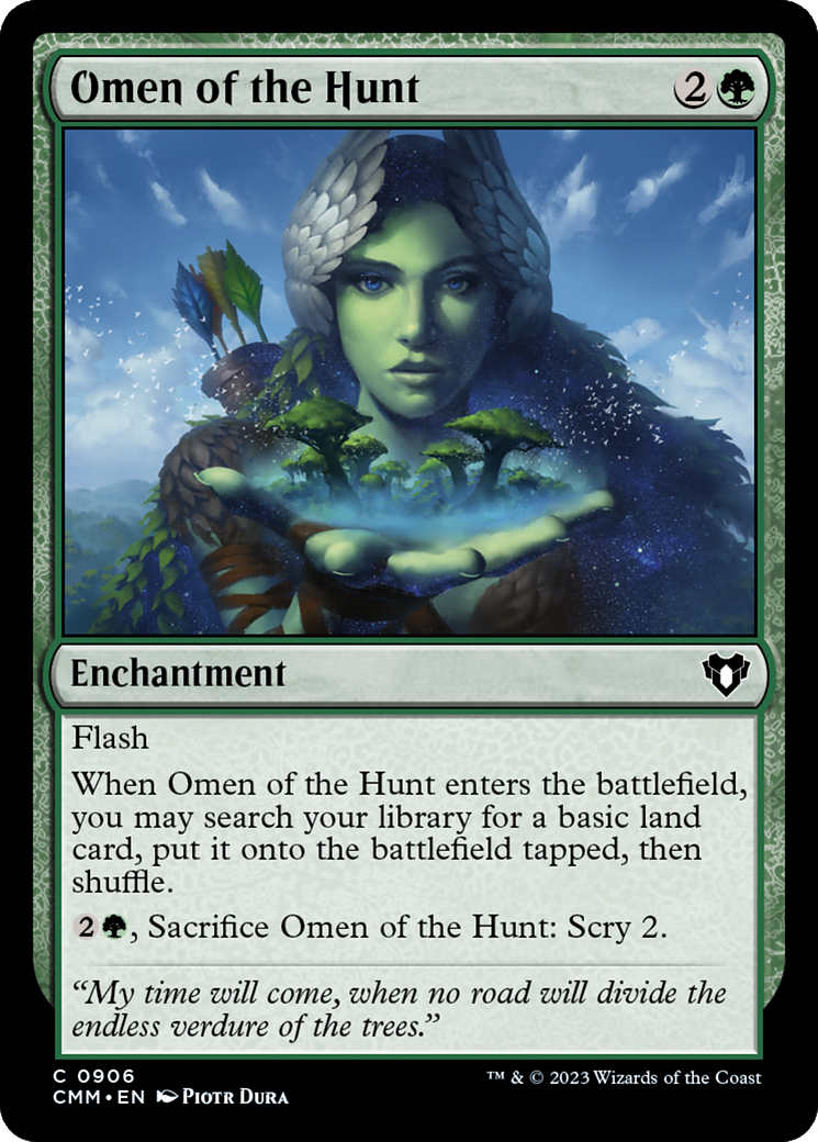 Image of Omen of the Hunt (CMM-906) - Commander Masters