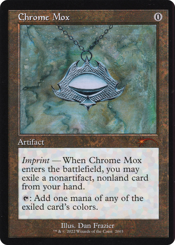 Image of Chrome Mox (SLC-2003) - Secret Lair Countdown Kit Foil